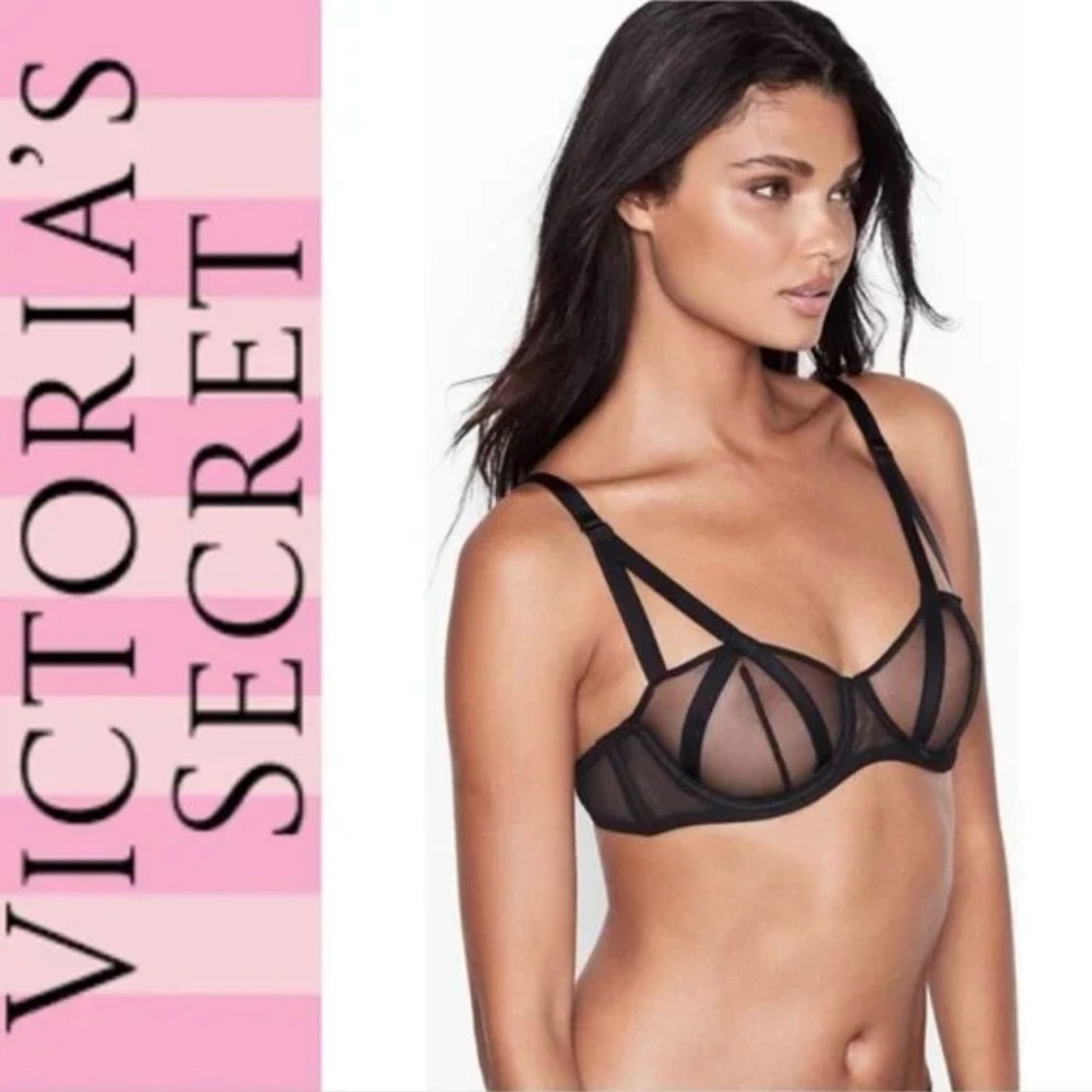 VS Balconette Mesh Bra